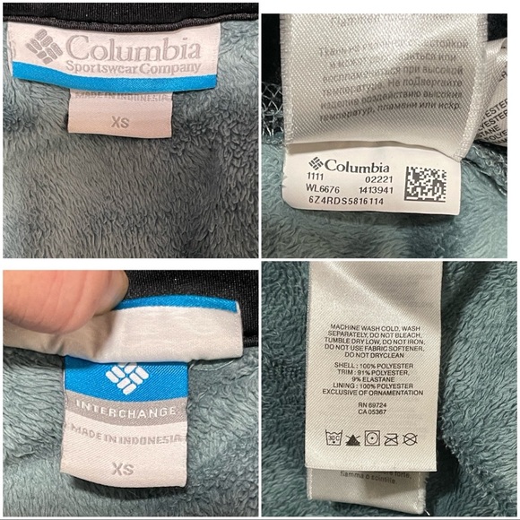 Columbia Interchange Women’s Full Zip Fleece Liner Jacket - Picture 11 of 11